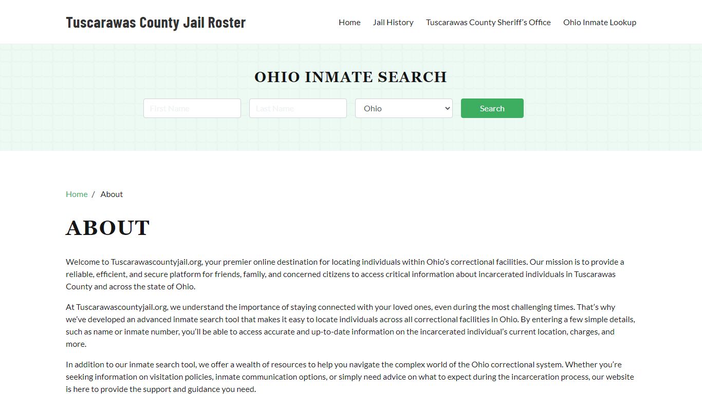 Ohio Inmate Search